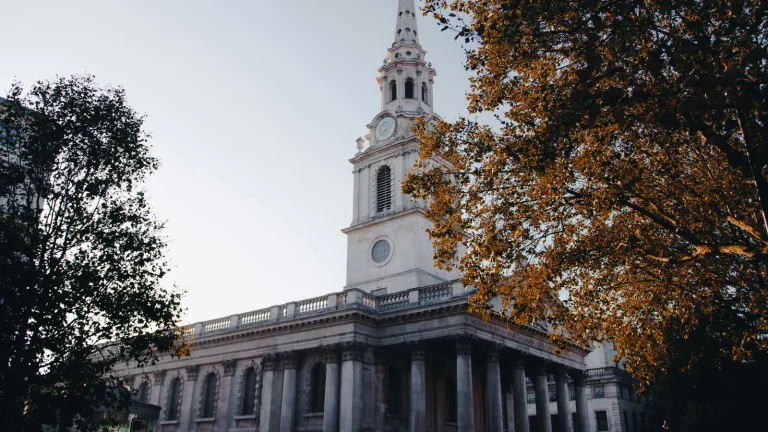 visuel principal sur Londres automne