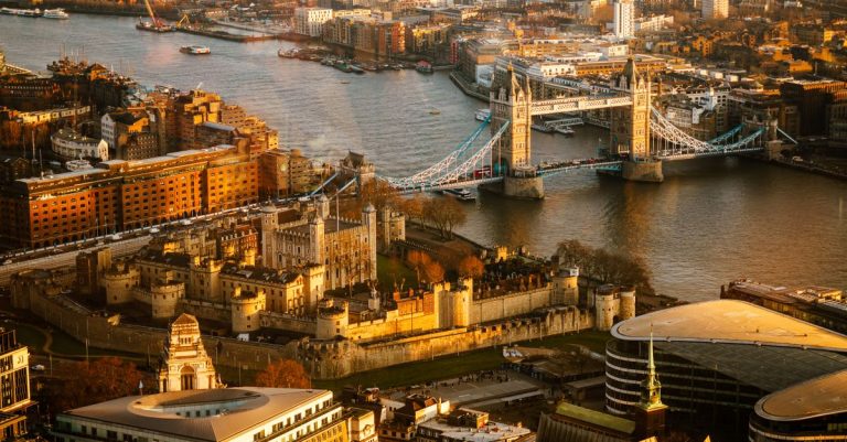 Vue de Londres pour choisir un pass touristique