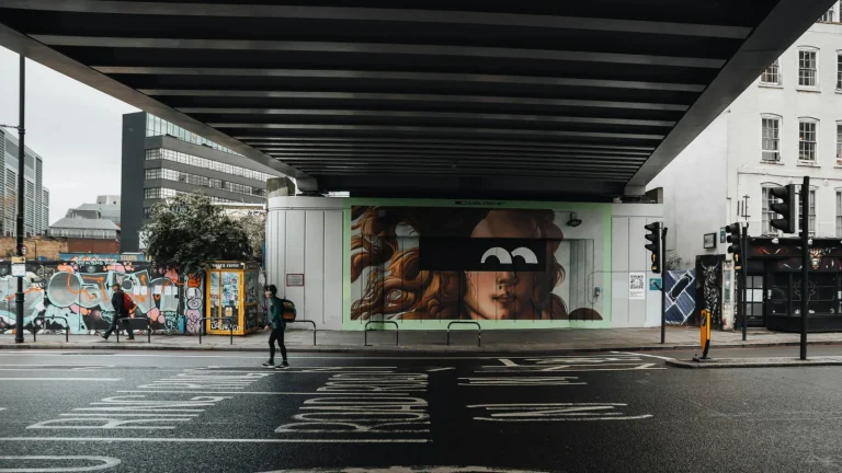 visuel principal sur Shoreditch Londres