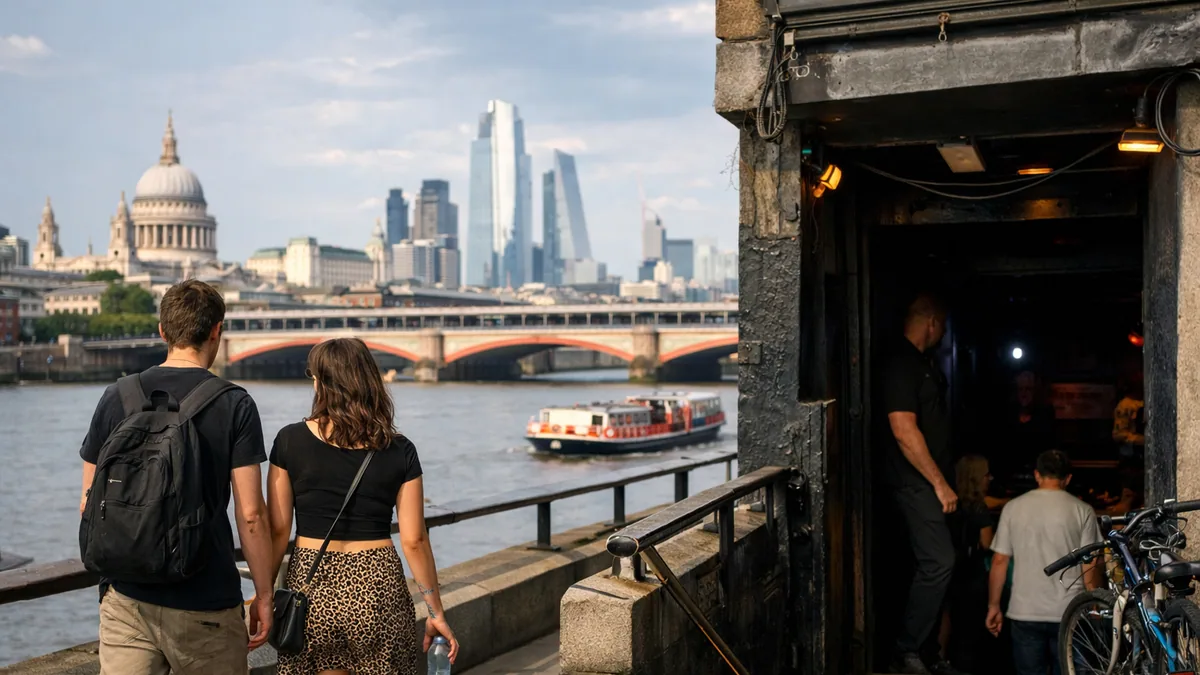 visuel secondaire sur Boîte techno Londres
