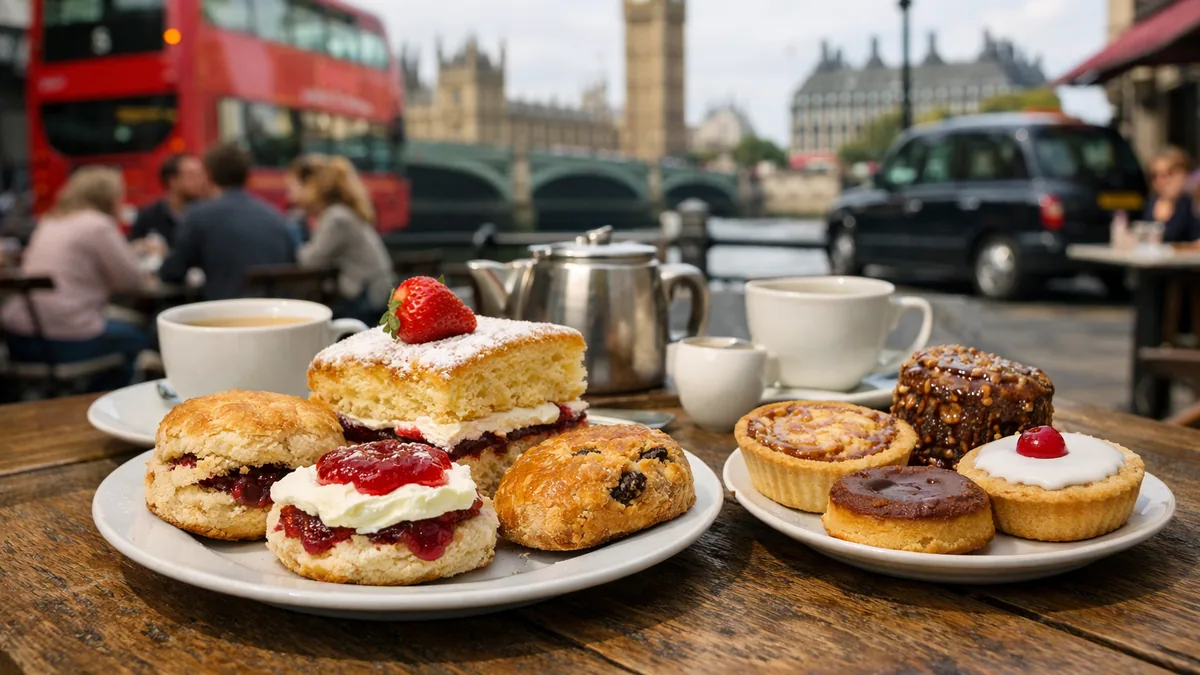 visuel secondaire sur Pâtisserie anglaise Londres