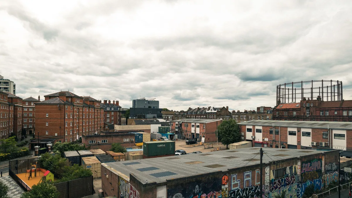 Vue de Londres pour Hackney Wick Londres