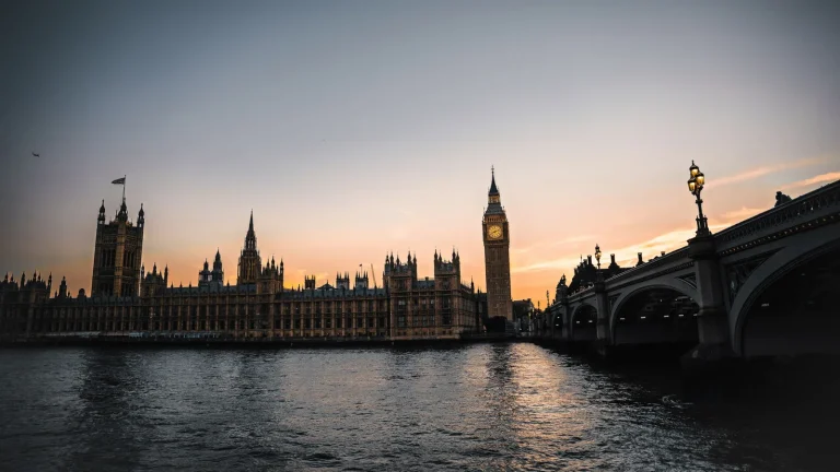 Vue de Londres pour Londres entre amis