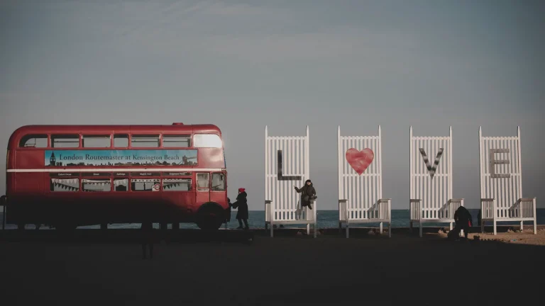 Vue de Londres pour Saint-Valentin Londres