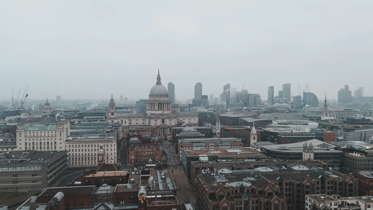 Vue de Londres pour Saint-Valentin Londres