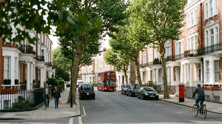 Vue de Londres pour Maida Vale Londres