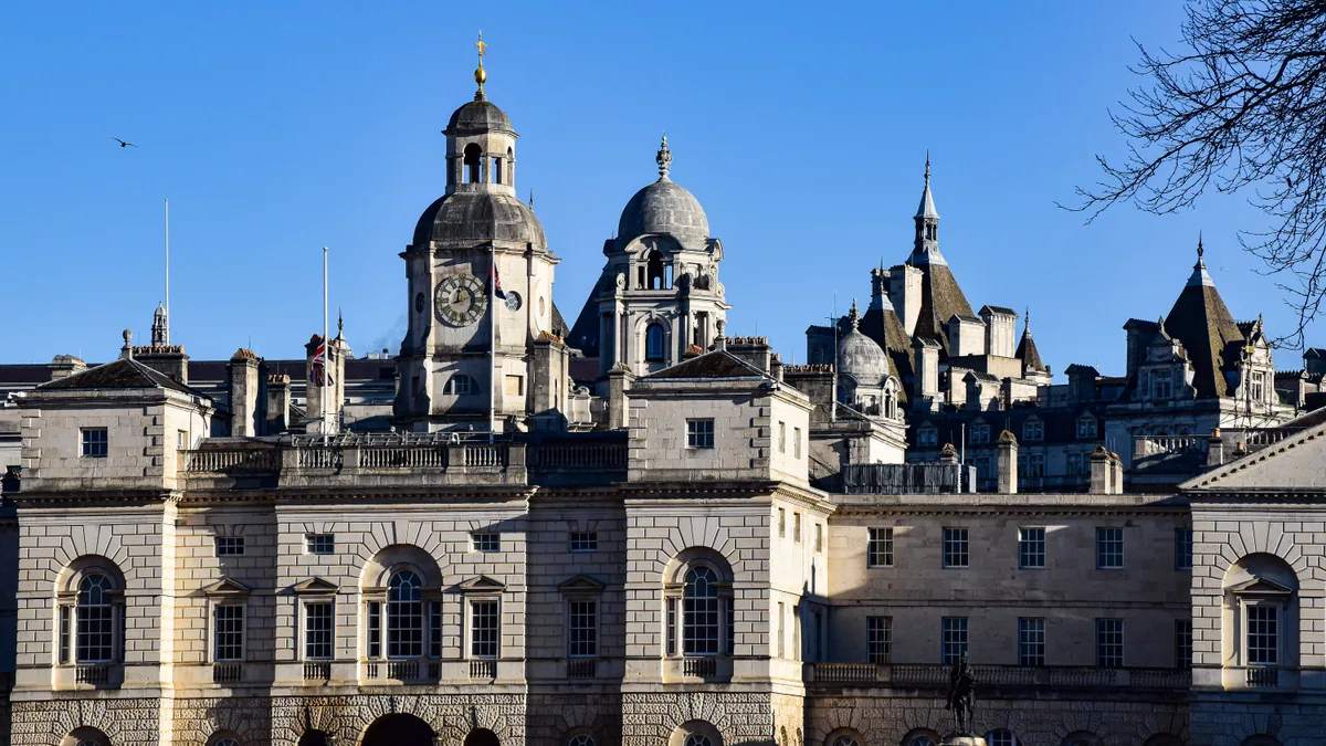 Vue de Londres pour Somerset House Londres