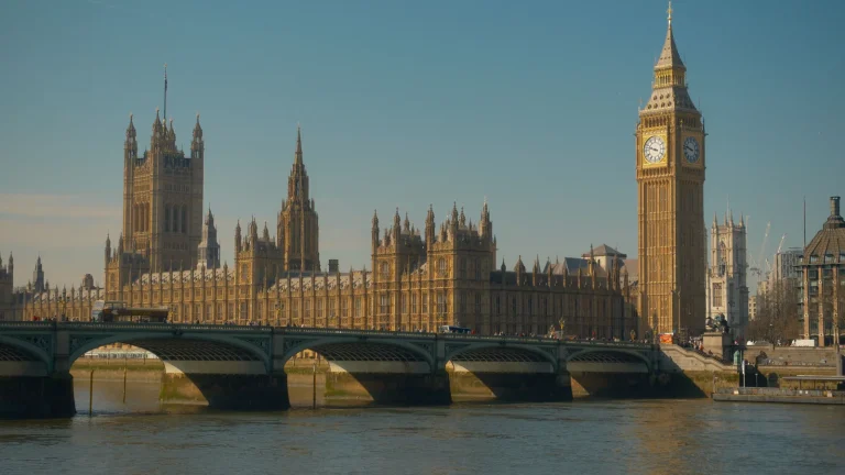 Vue de Londres pour Westminster Hall